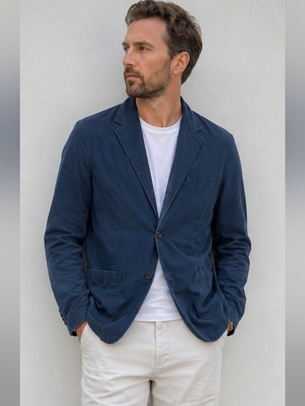 Original Penguin Men's Navy Blue Casual Blazer Jacket Size M